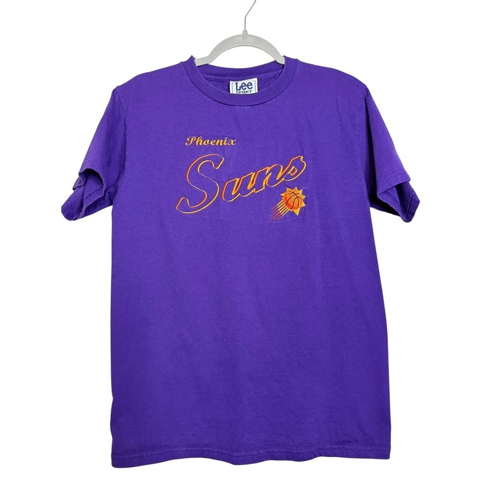 Vintage Lee Sport Phoenix Suns T-Shirt Mens XL Purple NBA Graphic
